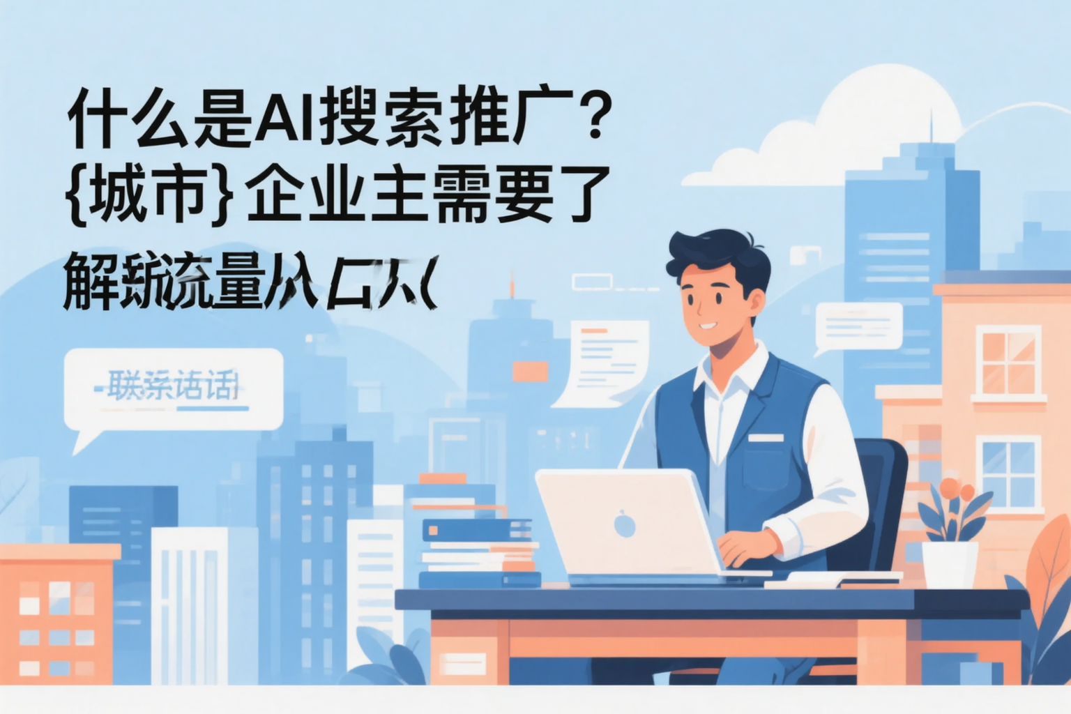 什么是AI搜索推广?玉树企业主需要了解的新流量入口