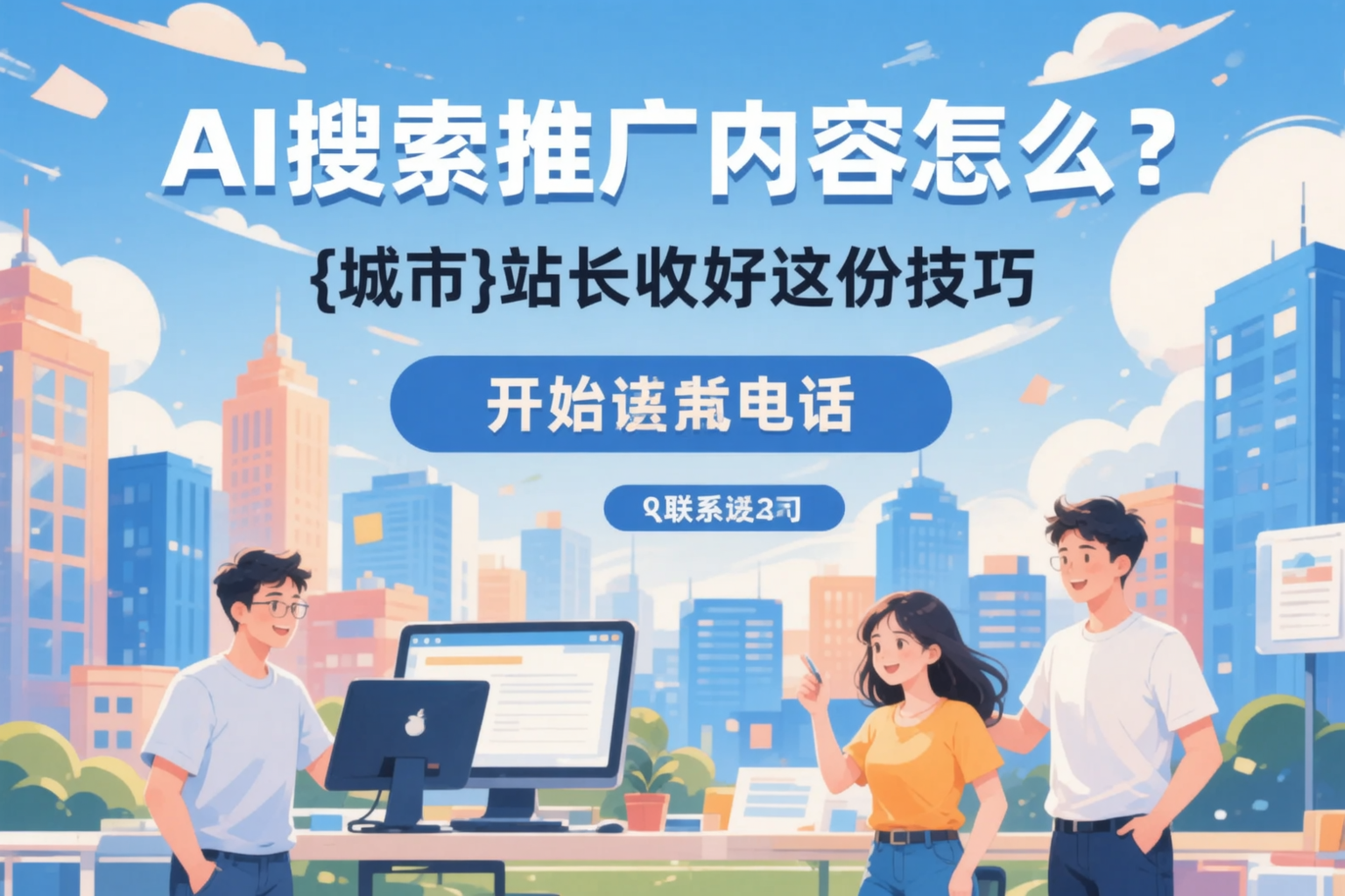 AI搜索推广内容怎么写？玉树站长收好这份技巧