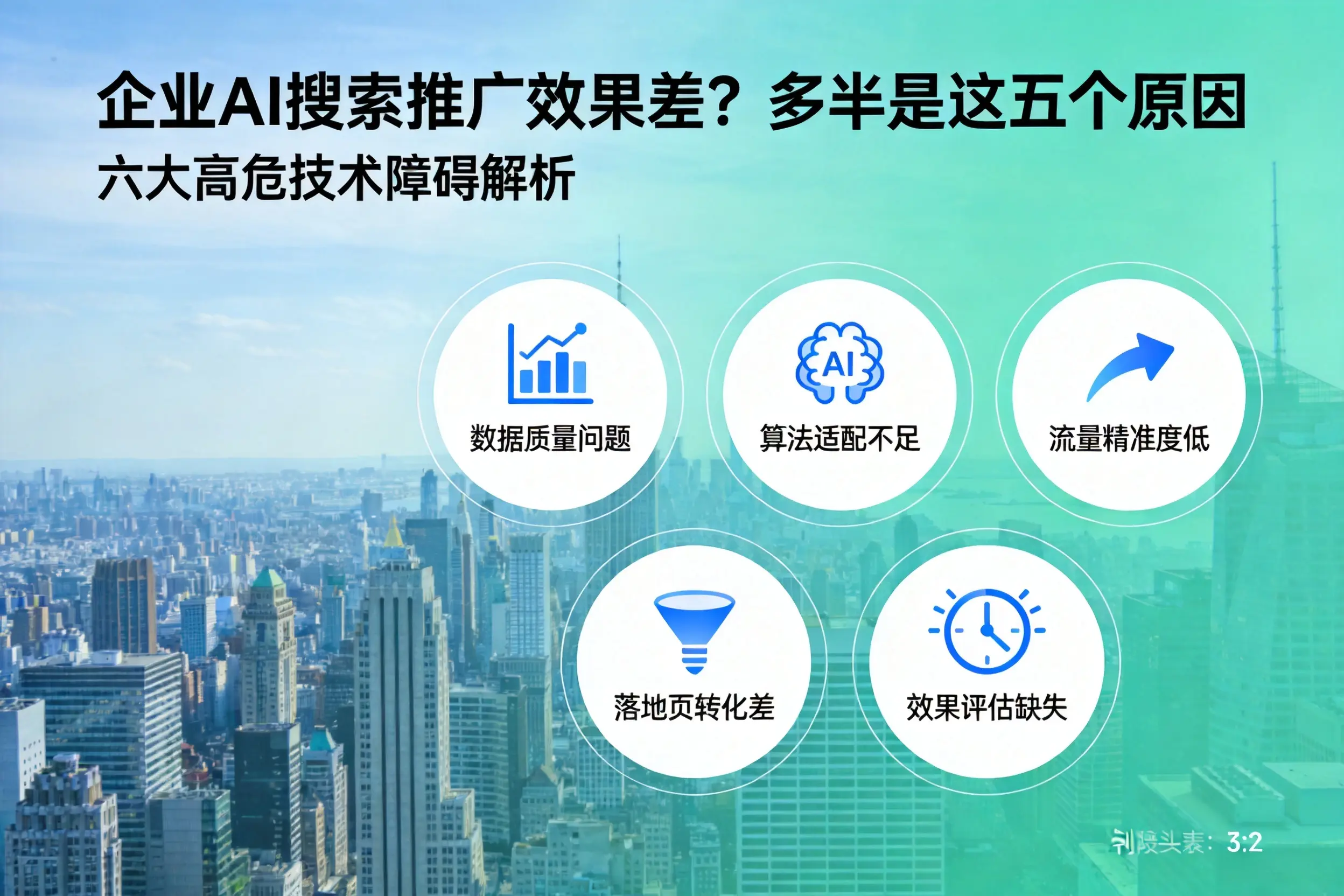 玉树企业AI搜索推广效果差?多半是这五个原因