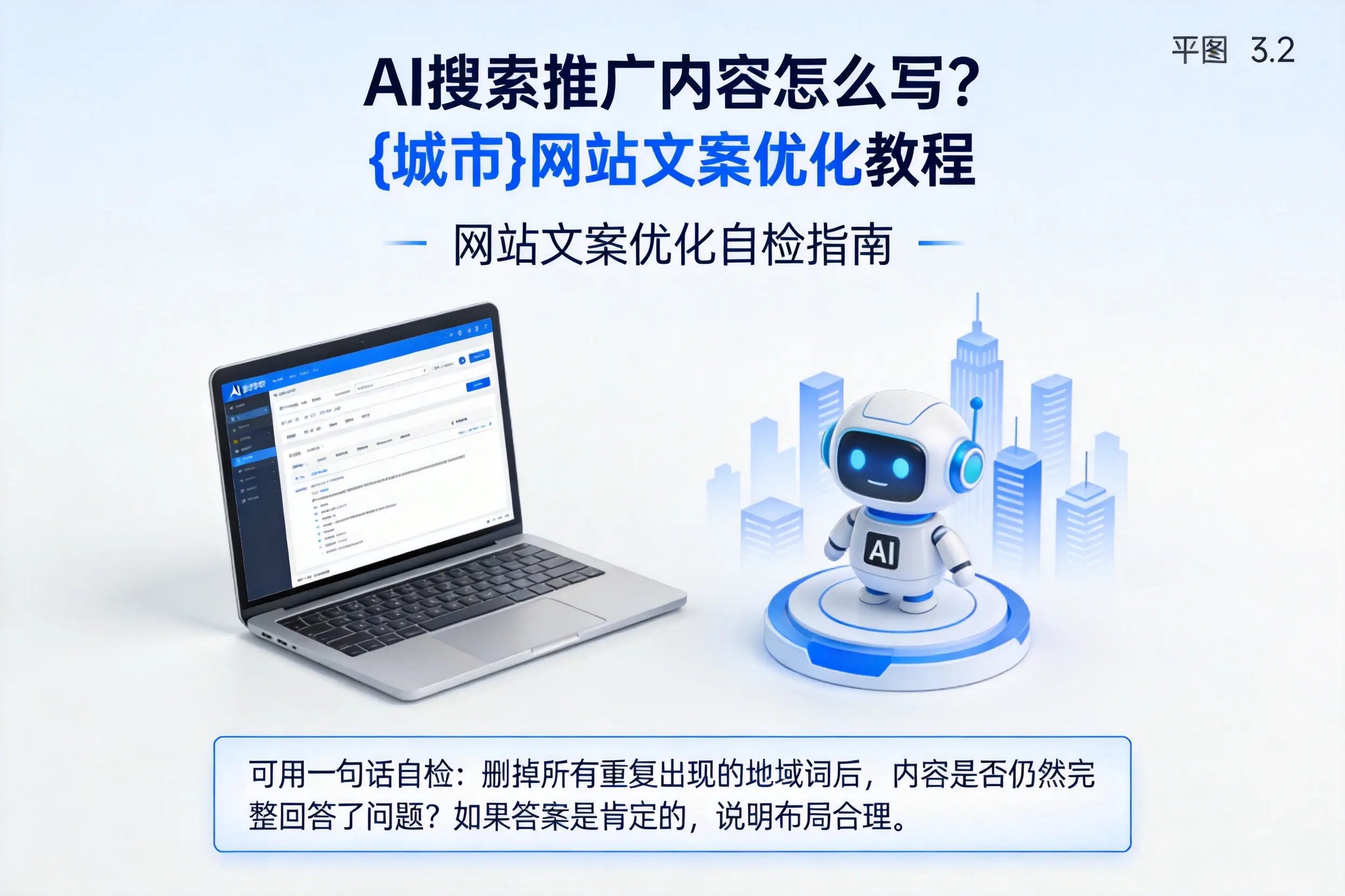 AI搜索推广内容怎么写？玉树网站文案优化教程