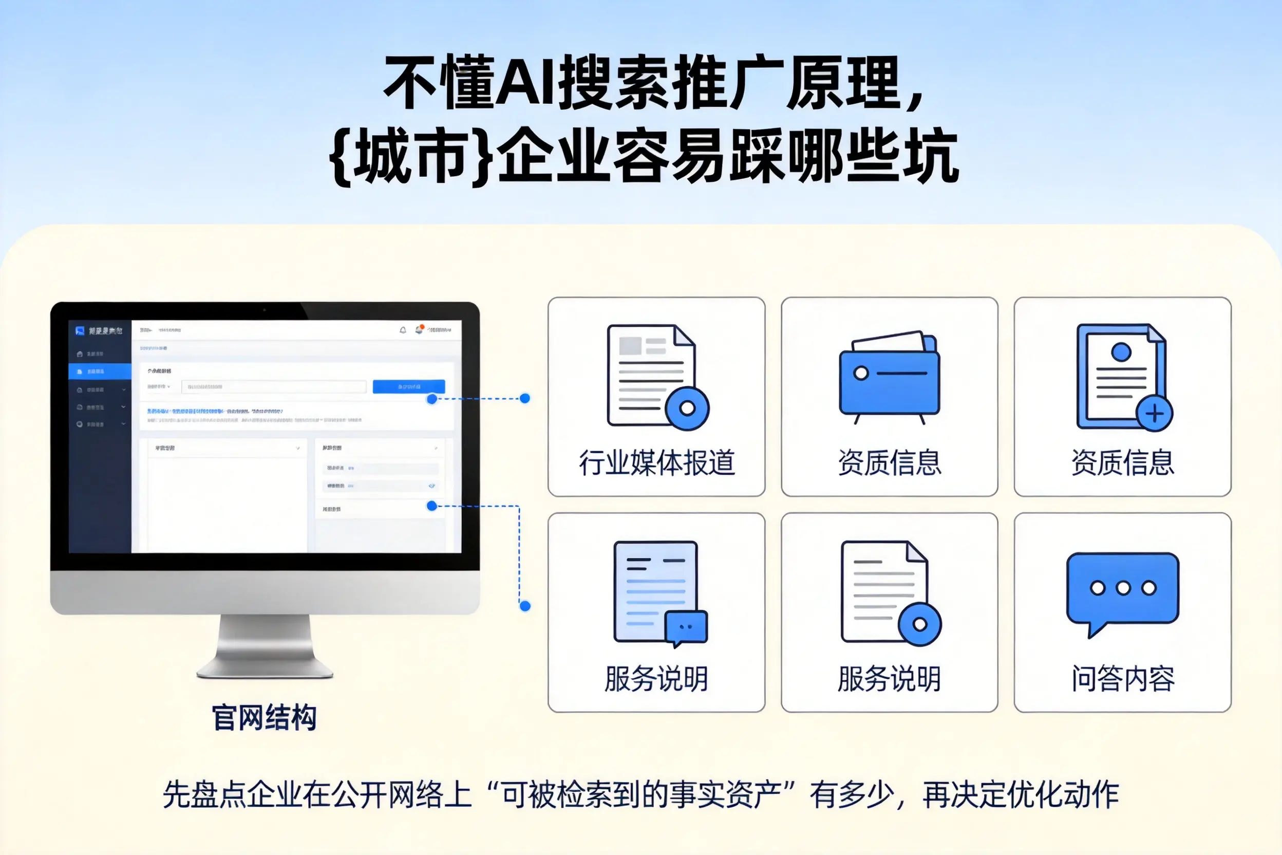 不懂AI搜索推广原理,玉树企业容易踩哪些坑