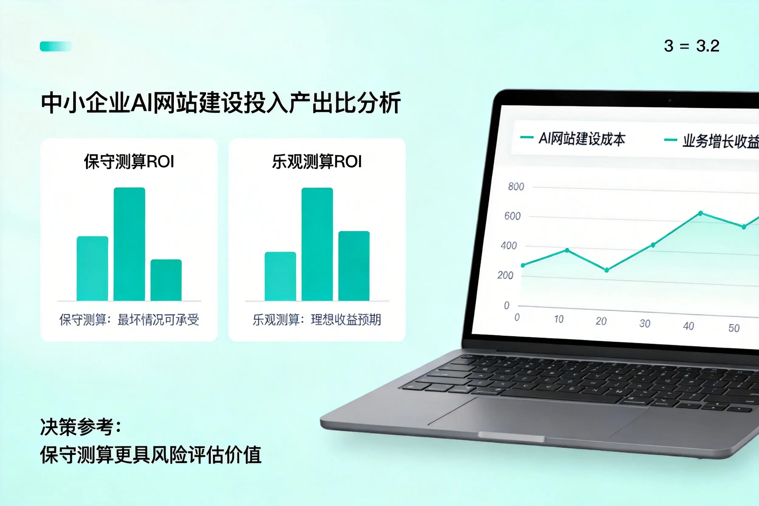 玉树中小企业AI网站建设投入产出比怎么算?先看这份分析