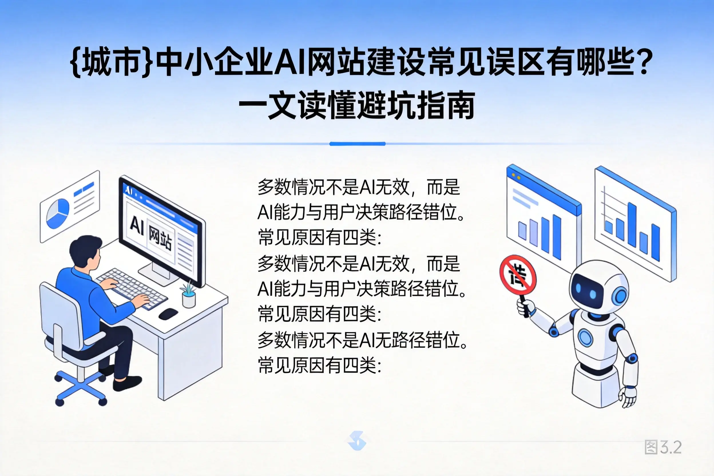 玉树中小企业AI网站建设常见误区有哪些？一文读懂避坑指南