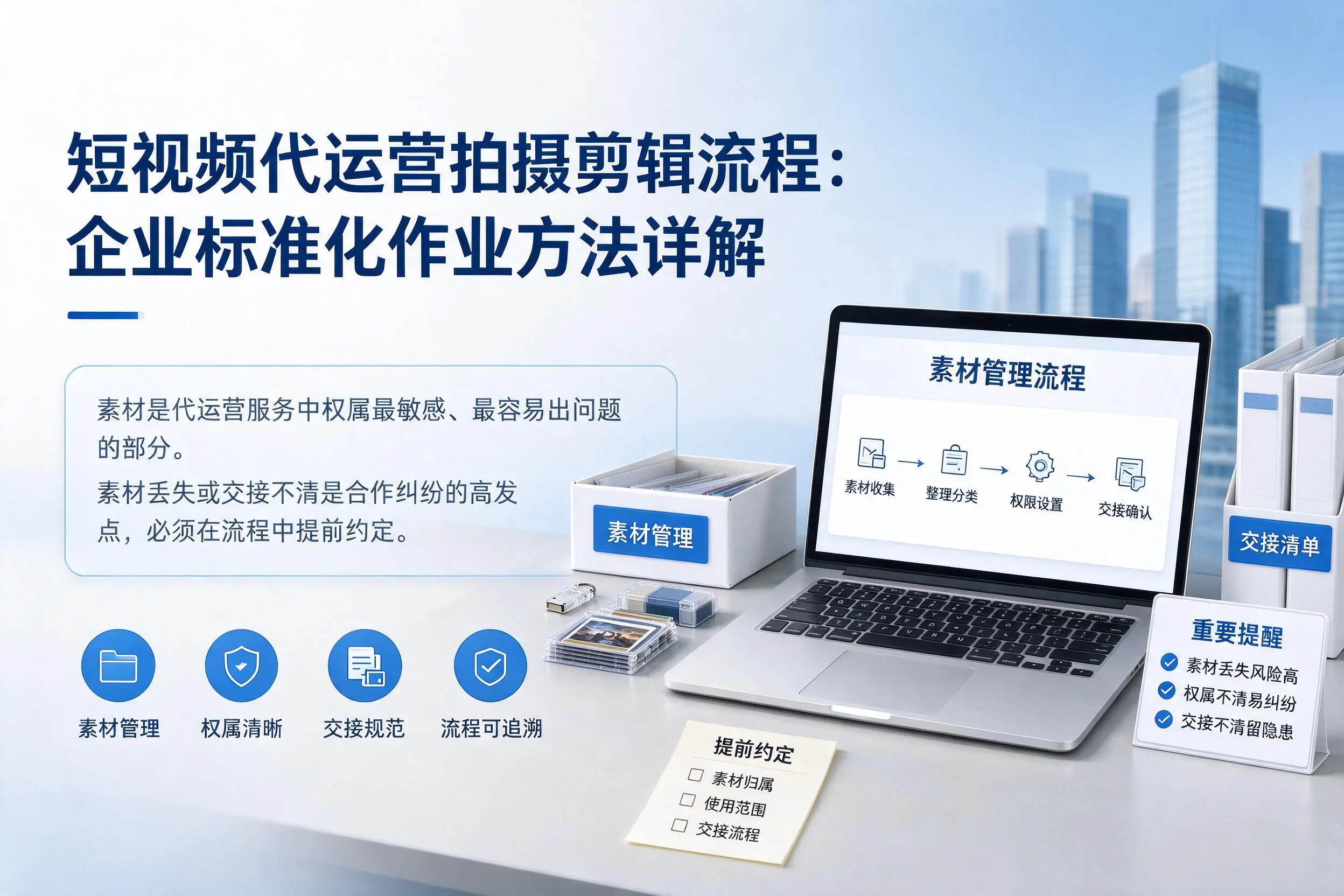 短视频代运营拍摄剪辑流程:玉树企业标准化作业方法详解