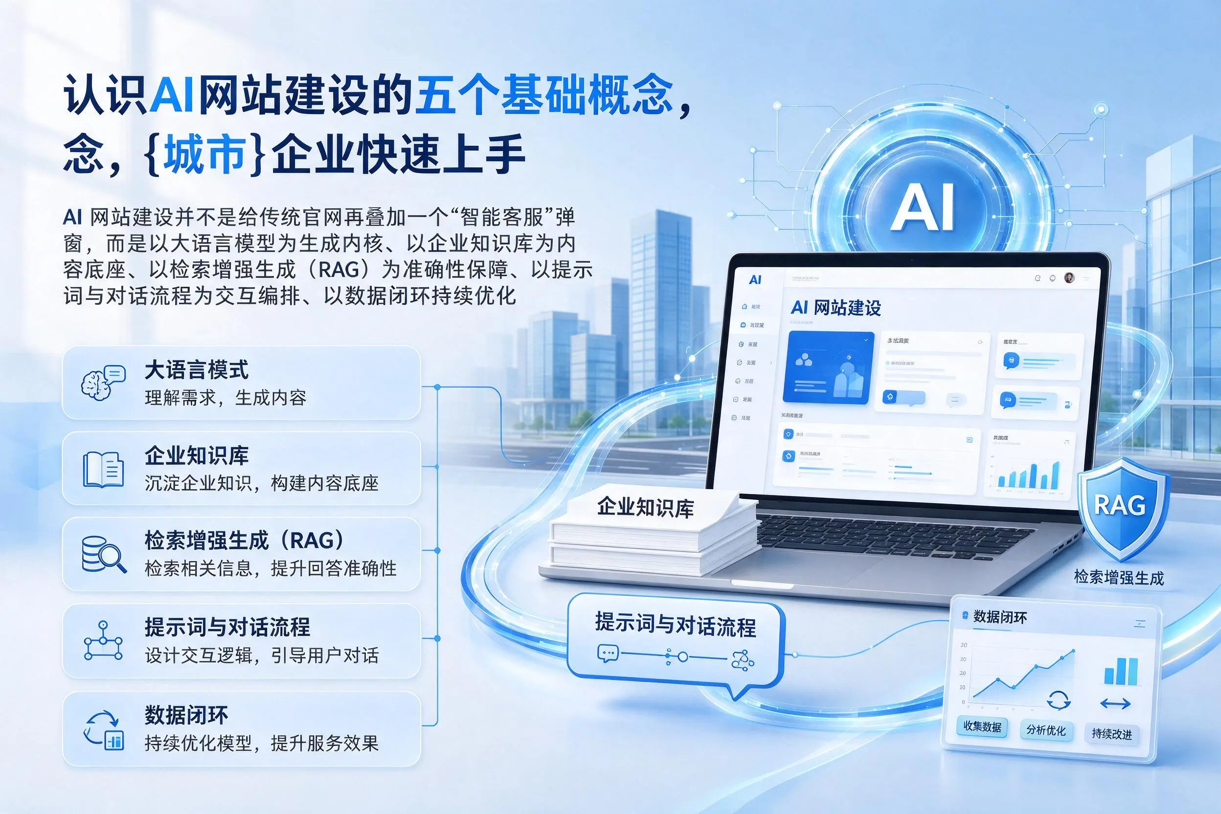 认识AI网站建设的五个基础概念,玉树企业快速上手
